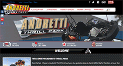 Desktop Screenshot of andrettithrillpark.com